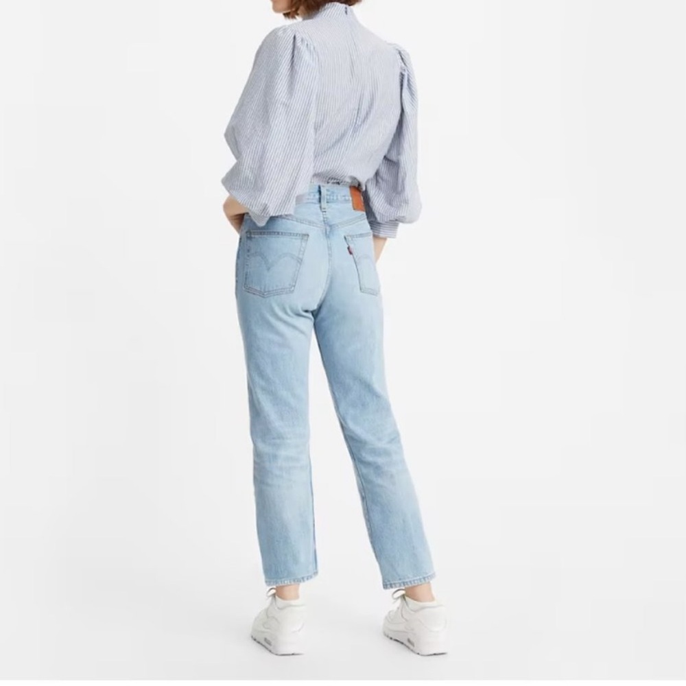 Levi’s skinny high waist light wash